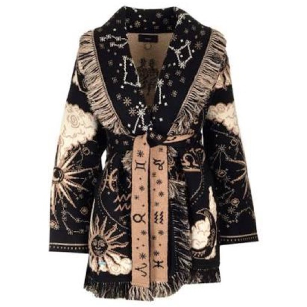 Alanui 12 Signs Cashmere Cardigan